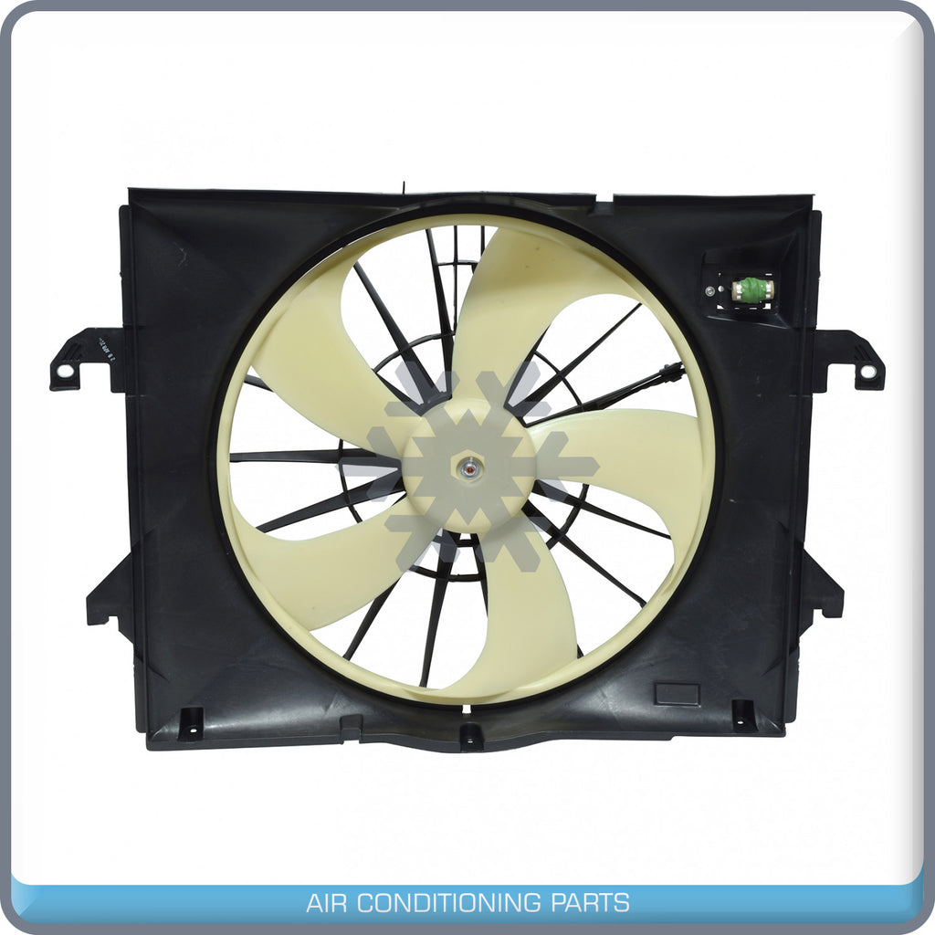 New A/C Radiator-Condenser Fan for Dodge Ram 2009 to 10 / Ram 1500 2011 to 12 - Qualy Air