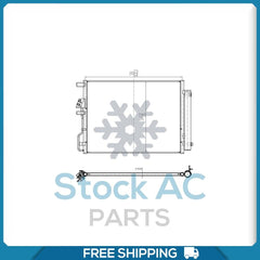 A/C Condenser for Tucson QL
