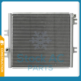 BRAND NEW A/C Condenser for Komatsu Loader W320, W200 - 418S623150/ CM520010 - Qualy Air