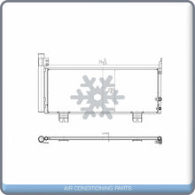 Load image into Gallery viewer, A/C Condenser for Lexus GS450h QL - Qualy Air