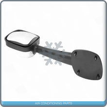 Cargar imagen en el visor de la galería, Chrome Hood Mirror Passenger Right Side Assembly fit 08-16 Freightliner Cascadia - Qualy Air
