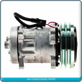 A/C Compressor OEM Sanden SD7H15 fits Case IH / Caterpillar / DEUTZ / Hesst... - Qualy Air