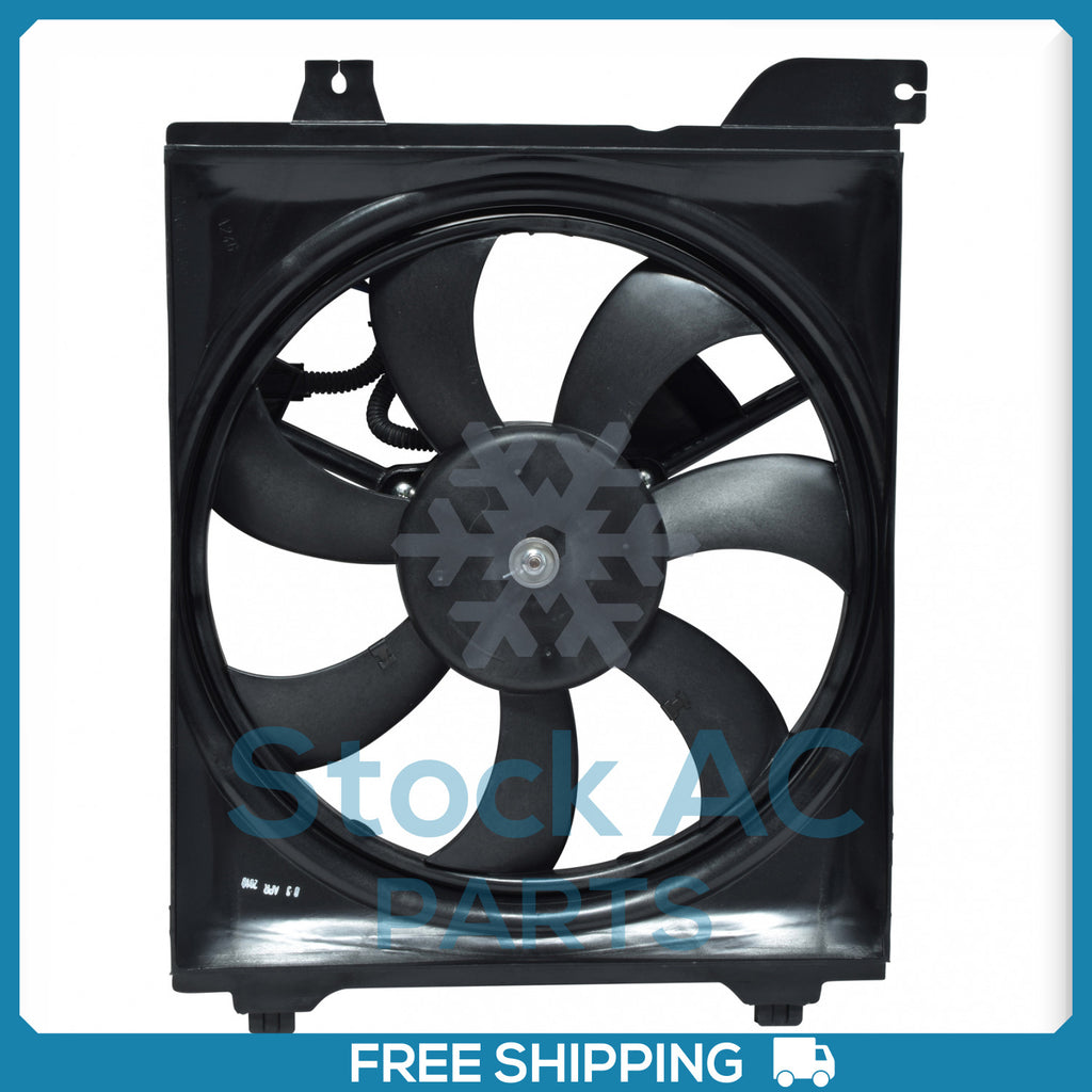 A/C Radiator-Condenser Fan for Rio, Rio5 QU - Qualy Air