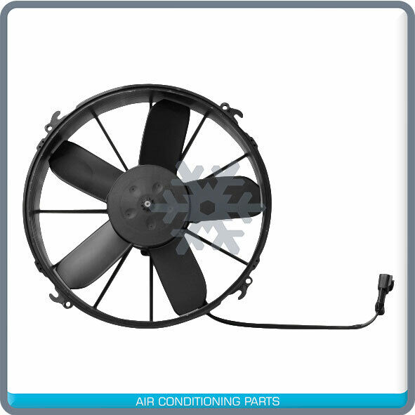 High Quality OEM Condenser Fan Assembly 11" 12V -Case IH VA01-LL-36A (Puller) - Qualy Air