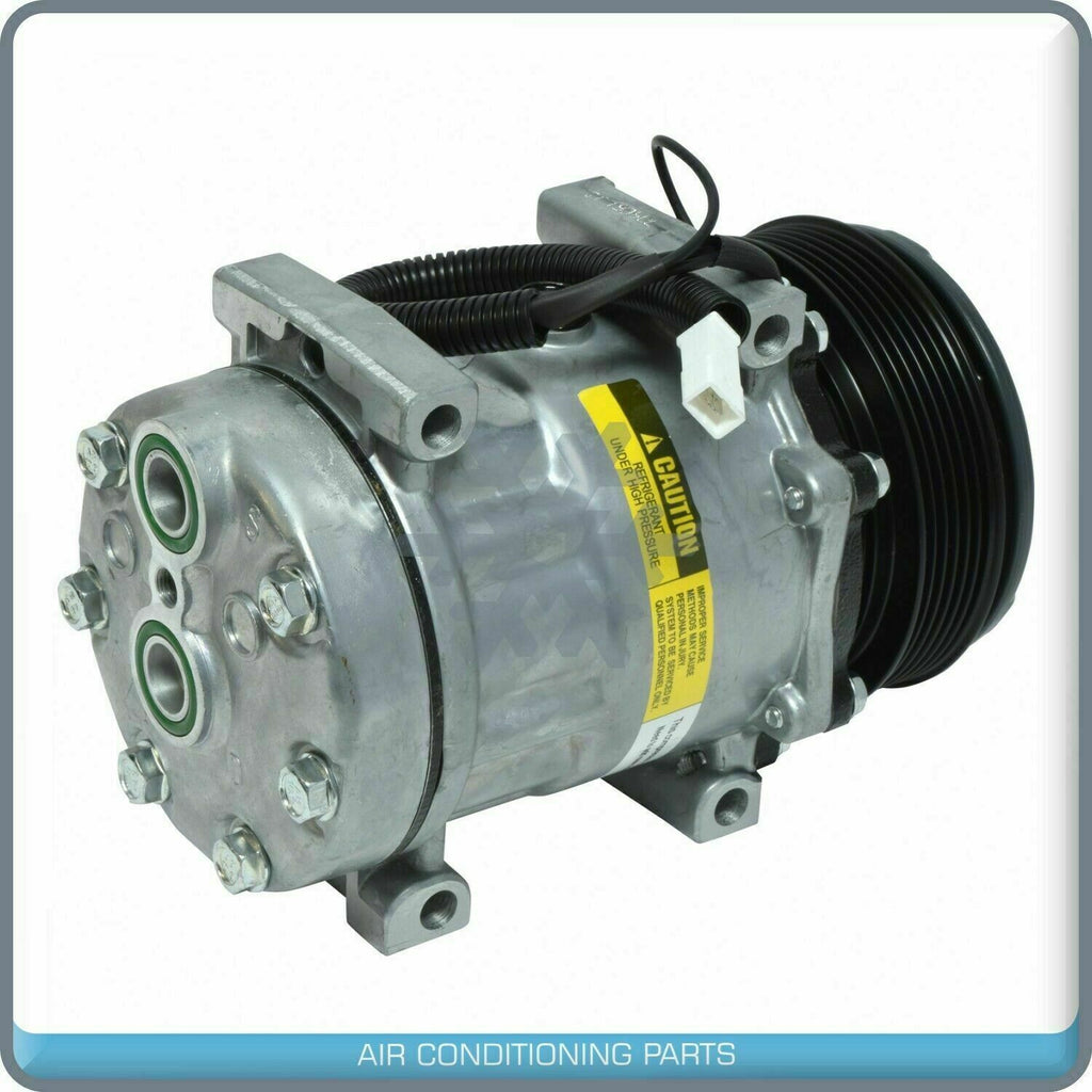 A/C Compressor SD7H15 fits Agco / Caterpillar / Massey - Qualy Air
