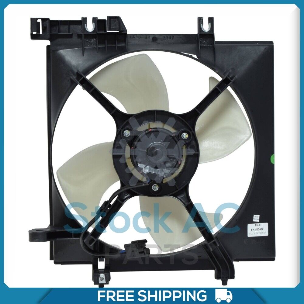 New A/C Radiator-Condenser Fan for Subaru Legacy, Outback 2005 to 2009 - Qualy Air