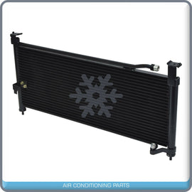 New A/C Condenser for Honda Civic, CRX - 1988 to 1991 - OE# 80110SH3A1A - Qualy Air