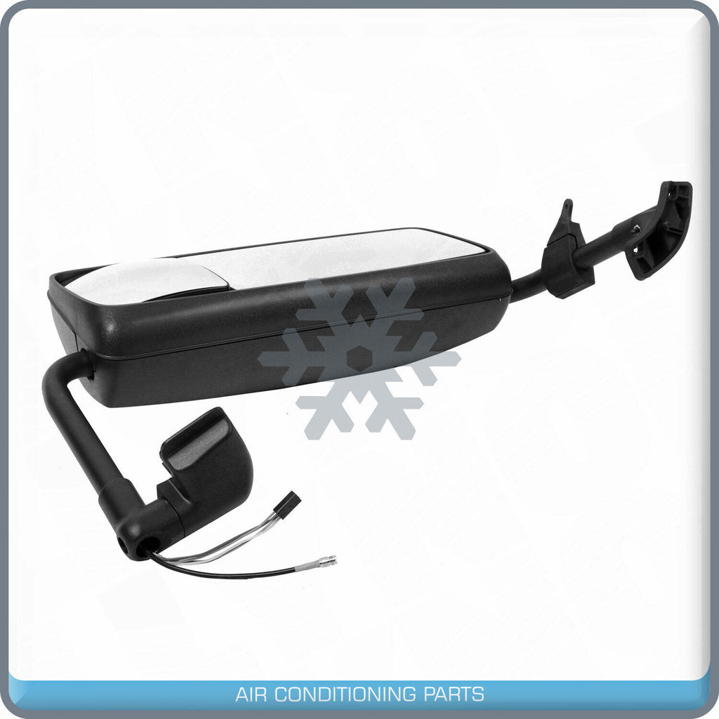Black Mirror Driver Left Side Power Heated Assembly fit 04-12 Volvo VNL Truck QL - Qualy Air