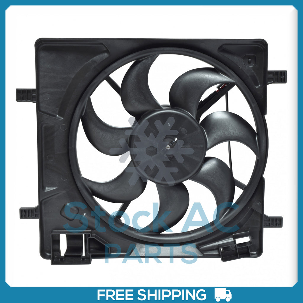 A/C Radiator-Condenser Fan for Chevrolet Spark QU - Qualy Air