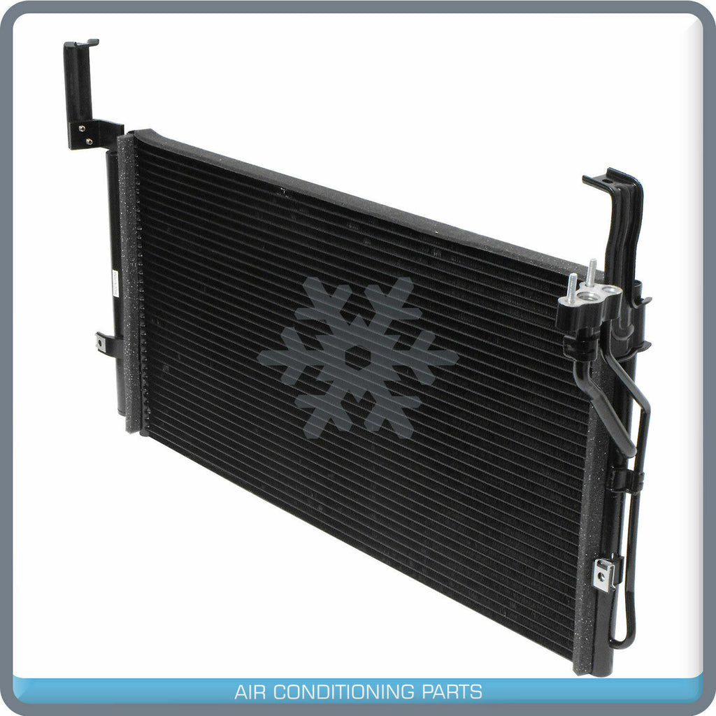 New A/C Condenser fits Hyundai Santa Fe - 2001 to 2006 - OE# 9760626000 - Qualy Air