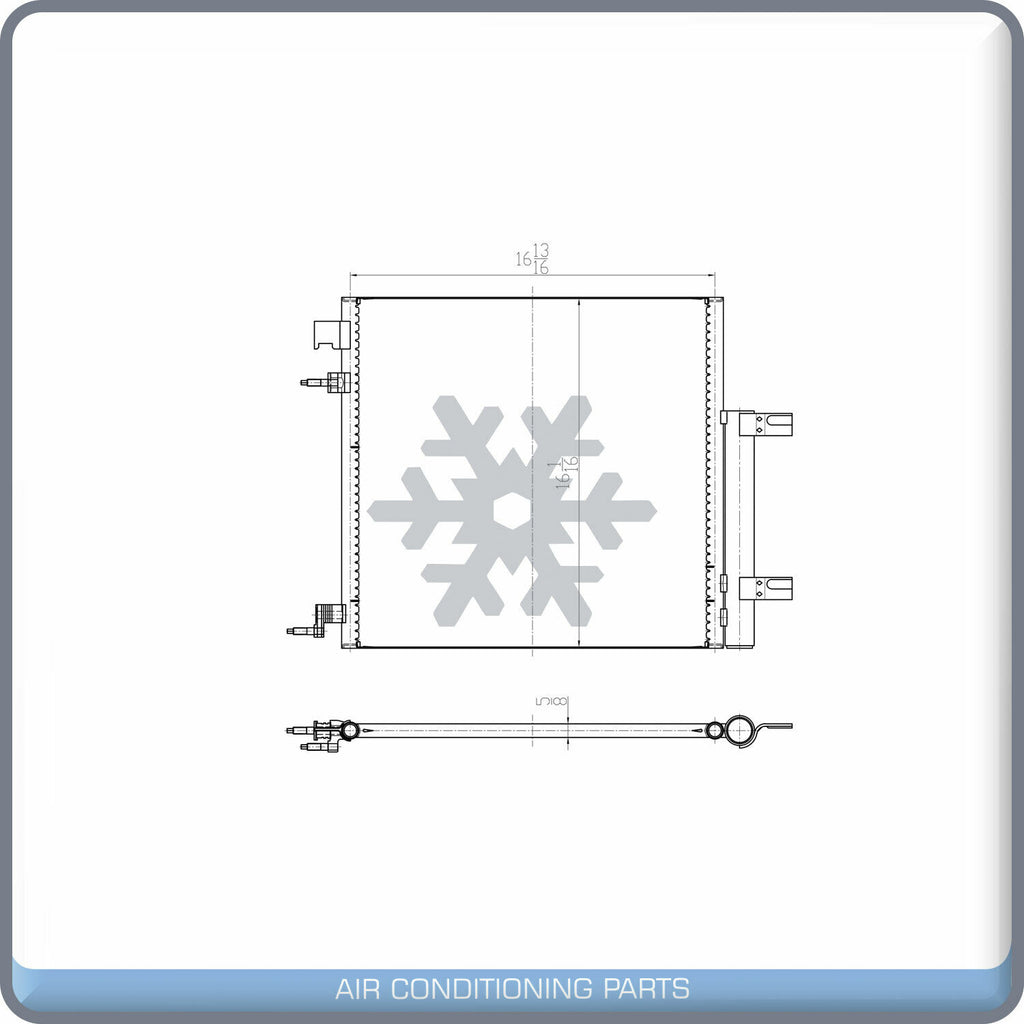 A/C Condenser for Chevrolet Spark QL - Qualy Air