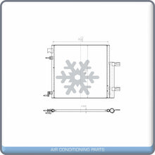 Load image into Gallery viewer, A/C Condenser for Chevrolet Spark QL - Qualy Air