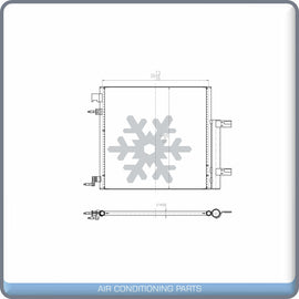 A/C Condenser for Chevrolet Spark QL - Qualy Air