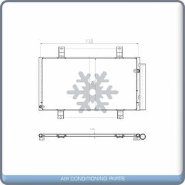 A/C Condenser for Mazda RX-8 QL - Qualy Air