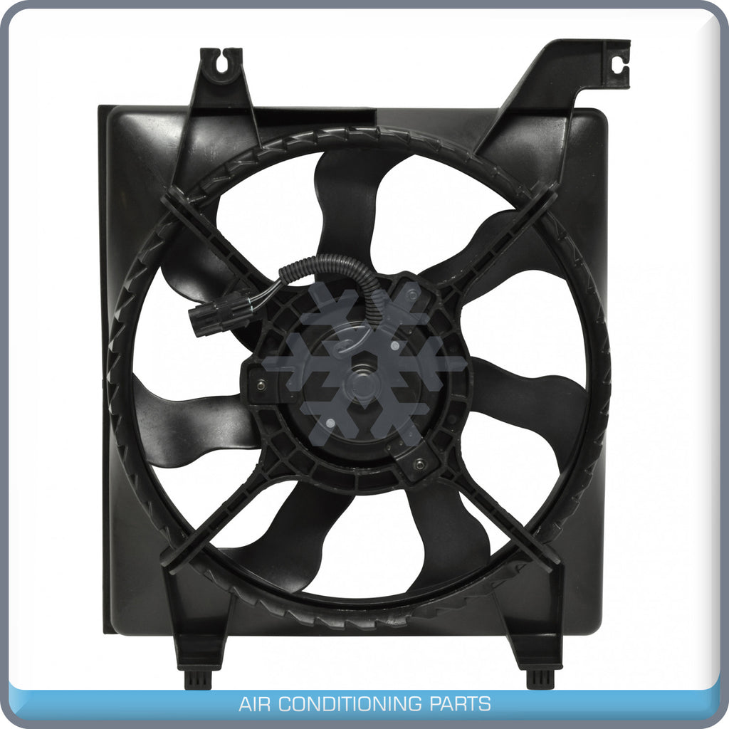 New A/C Radiator-Condenser Fan for Hyundai Accent - 2006 to 2011 - Qualy Air