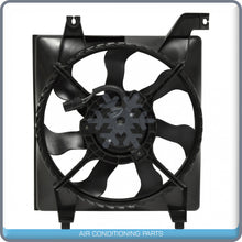 Cargar imagen en el visor de la galería, New A/C Radiator-Condenser Fan for Hyundai Accent - 2006 to 2011 - Qualy Air