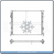 Cargar imagen en el visor de la galería, NEW Radiator for Ford Edge 16-18 3.5L / Lincoln MKX 3.7L 16-18 OE# F2GZ8005A - Qualy Air