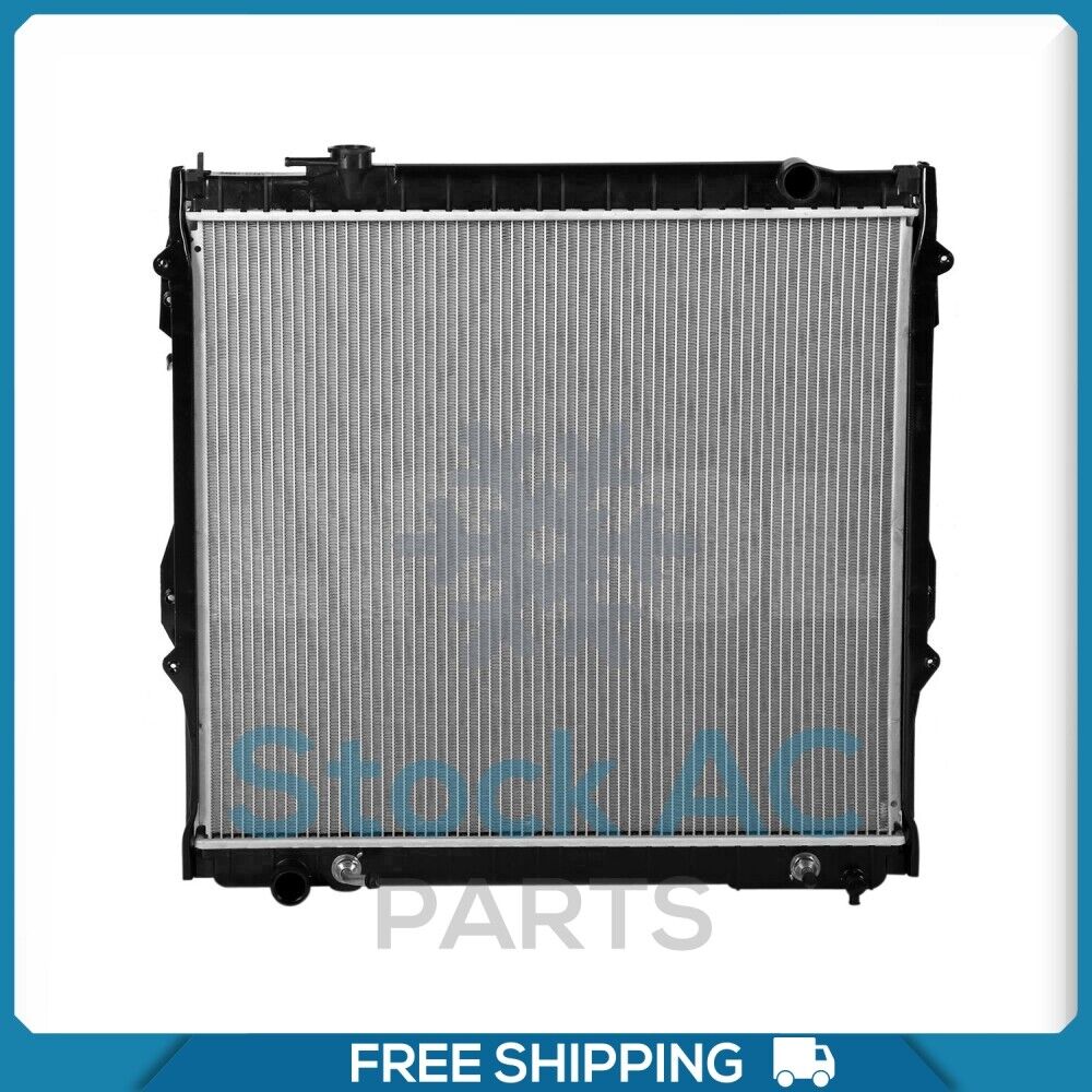 Radiator for Toyota Tacoma 2.7L, 3.4L - 1995 to 2004 (22-5/8 in. Between Tank) - Qualy Air