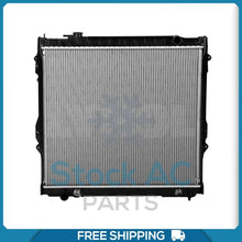 Cargar imagen en el visor de la galería, Radiator for Toyota Tacoma 2.7L, 3.4L - 1995 to 2004 (22-5/8 in. Between Tank) - Qualy Air