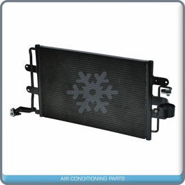 A/C Condenser for Volkswagen Beetle - 1999 to 2006 - OE# 1C0820413A QU - Qualy Air