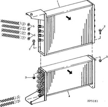 Cargar imagen en el visor de la galería, A/C Condenser fits John Deere Combine Mod 9050/9660 - Without Fuel Cooler - Qualy Air