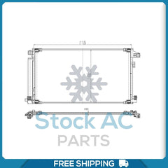 A/C Condenser for Toyota Prius QL