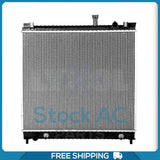 Radiador compatible con Nissan Pathfinder Armada 2004-2015 Titan 2004-2010 INFINITI QX56