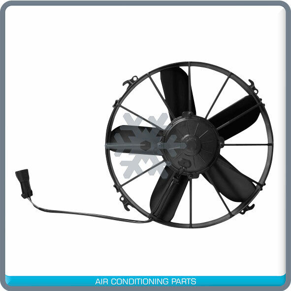 High Quality OEM Condenser Fan Assembly 11" 12V -Case IH VA01-LL-36A (Puller) - Qualy Air