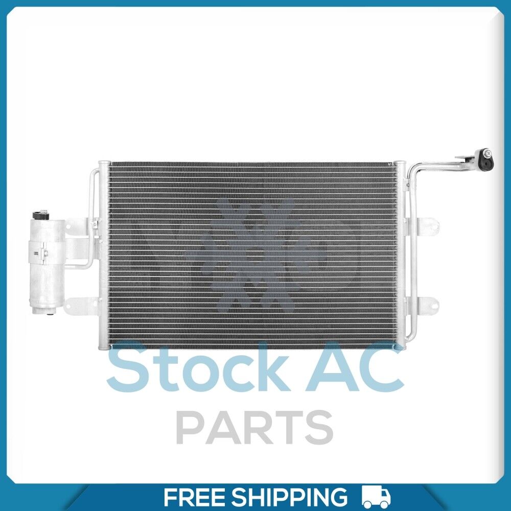 A/C Condenser for Volkswagen Beetle, Golf, Jetta / Audi TT, TT Quattro QL - Qualy Air