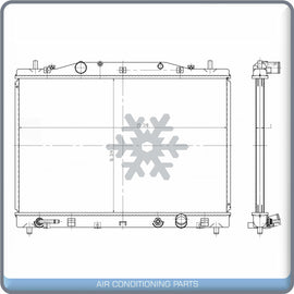 Radiator for OE# 25708386 0AGM5797 25740111 25750930 19259455 REA41256... QL - Qualy Air