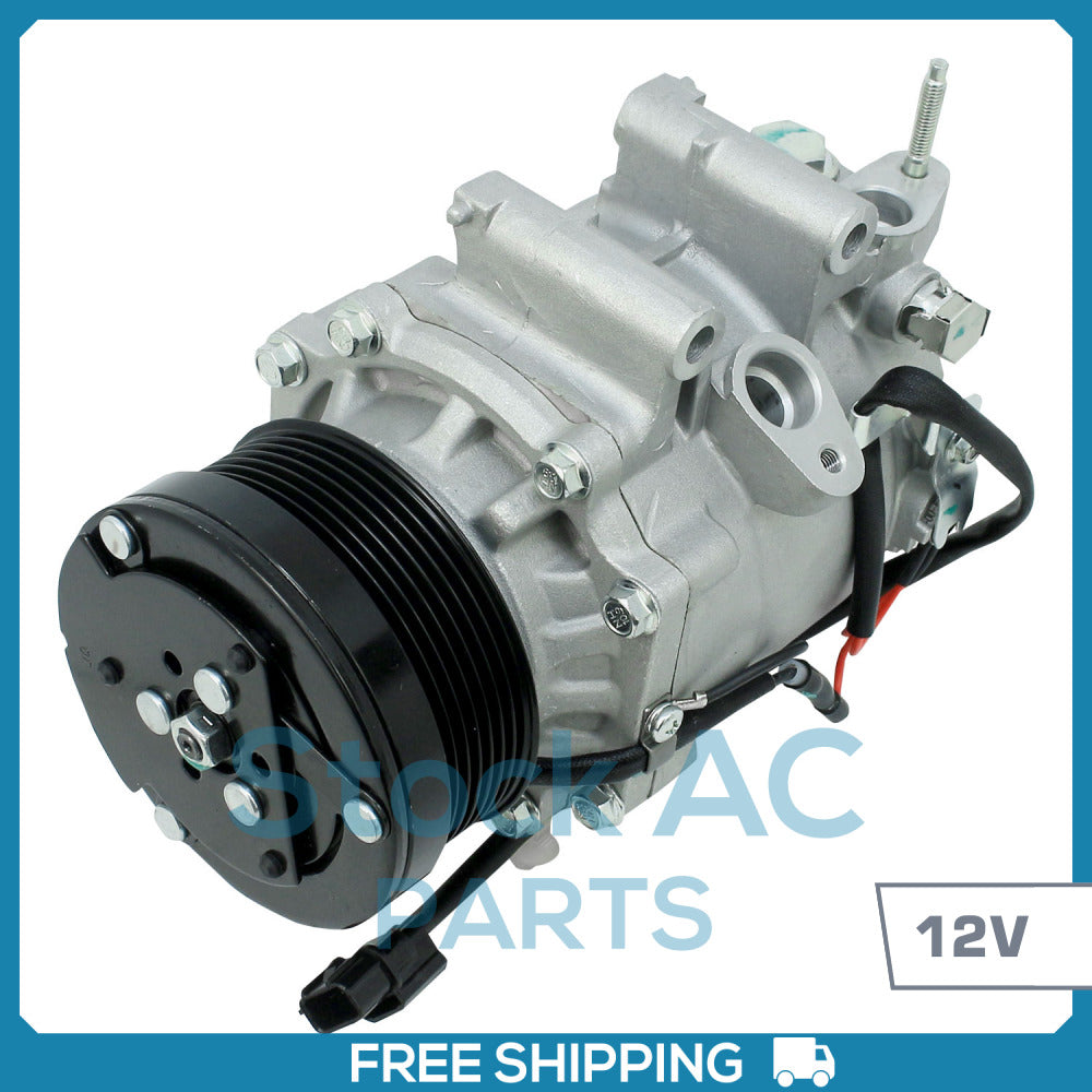 New A/C Compressor for Honda Civic 1.8L - 2006 to 2011 - OE# 38810RNAA02 - Qualy Air