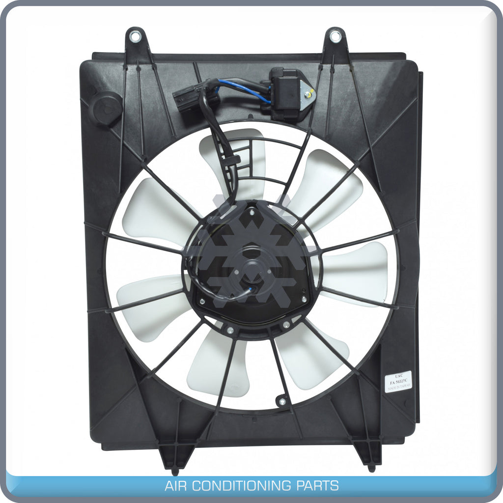 New AC Radiator-Condenser Fan for Honda CR-V - 2010 to 2011 - OE# 38615REZA01 QU - Qualy Air