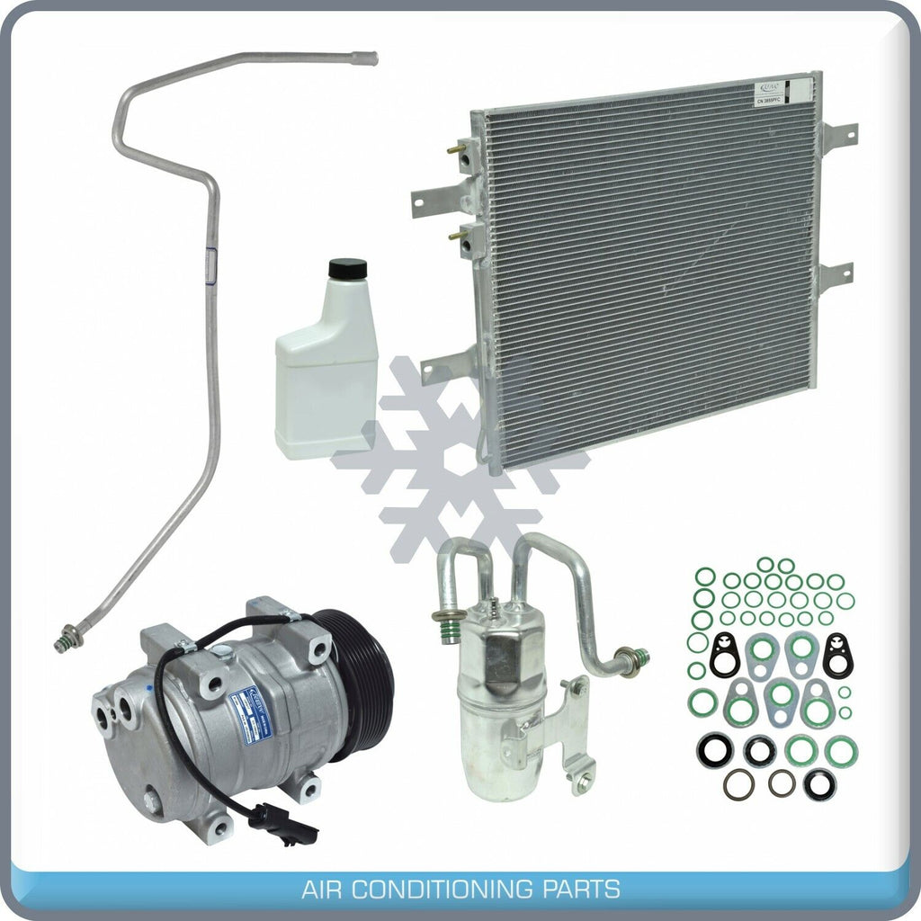 New A/C Kit for Dodge Ram 2500 5.9L - 2007 to 2009 - Qualy Air