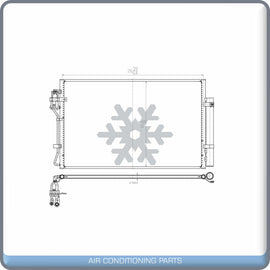 A/C Condenser for Genesis Coupe QL - Qualy Air