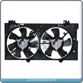 New AC Radiator-Condenser Fan for Mazda 6 - 2003 to 2008 - OE# AJ5715025K - Qualy Air
