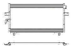 A/C Condenser for Infiniti I30 / Maxima QR - Qualy Air