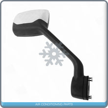 Cargar imagen en el visor de la galería, Chrome Hood Mirror Passenger Right Side fit Kenworth T680 Peterbilt 10+ 579 587 - Qualy Air