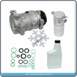A/C Kit for Chevrolet Blazer, S10 / GMC Jimmy, Sonoma / Isuzu Hombre / Old... QU - Qualy Air