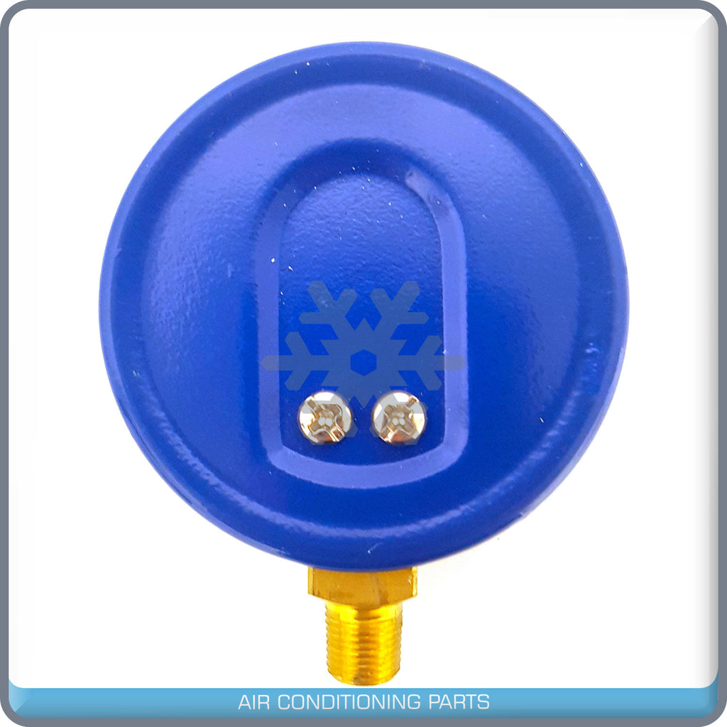 Manifold Gauge Low Pressure SAE -30 to 225 PSI R410a R12 R22 R134a - Qualy Air
