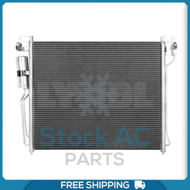 A/C Condenser for Frontier, Pathfinder, Xterra / Suzuki Equator QL - Qualy Air