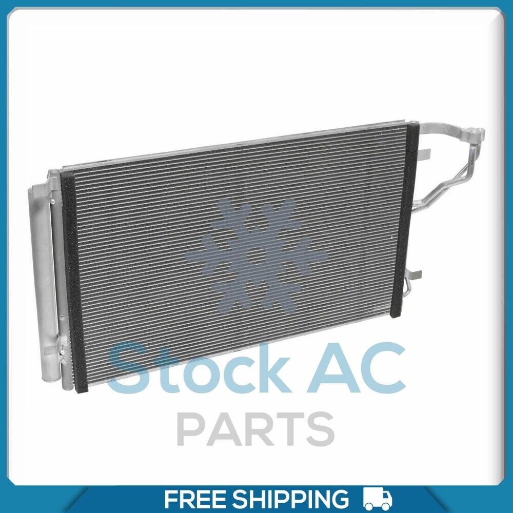 New A/C Condenser for Hyundai Azera, Sonata - 2011-2014 / Kia Optima - 2012-2013 - Qualy Air