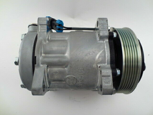 A/C Compressor OEM Sanden SD7H15 fits New Holland - Qualy Air
