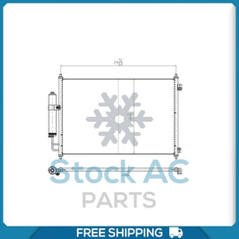 A/C Condenser for Rogue Select, Rogue QL - Qualy Air