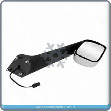 Load image into Gallery viewer, Chrome Hood Mirror Driver Left Side Assembly fit 2018-2022 Freightliner Cascadia - Qualy Air