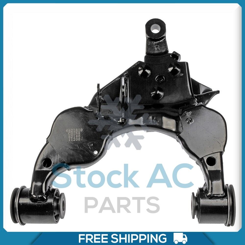 NEW Front Right Lower Control Arm for Toyota Sequoia, Toyota Tundra - 2000 to 03 - Qualy Air