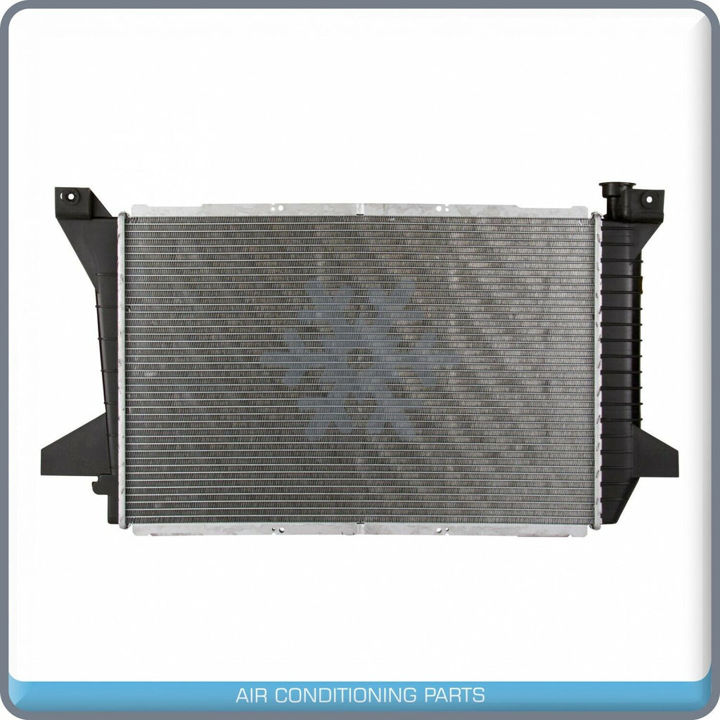 NEW Radiator for Ford Bronco, F-150, F-250, F-350 5.0L/5.8L - 1985 to 1996 - Qualy Air