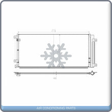 Load image into Gallery viewer, A/C Condenser for Honda Civic QL - Qualy Air
