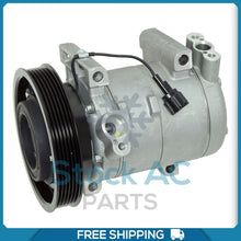 Load image into Gallery viewer, New A/C Compressor for Nissan Frontier 2001 to 2004 3.3L - OE# 926005S700 RQ - Qualy Air