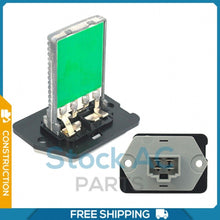 Load image into Gallery viewer, New A/C Blower Motor Resistor fits SANY Excavators - Qualy Air