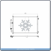 Load image into Gallery viewer, A/C Condenser for Rogue Select, Rogue QL - Qualy Air